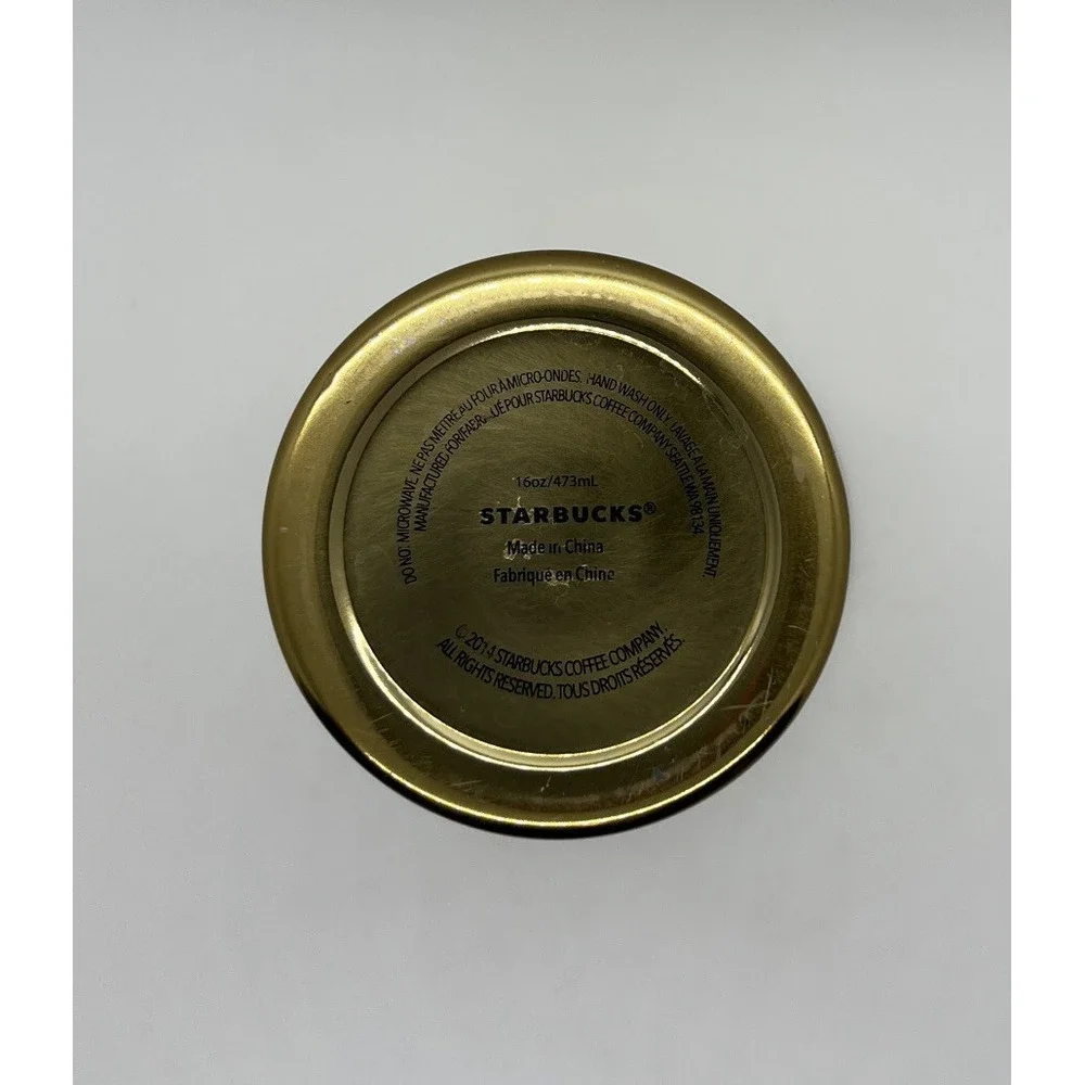 Starbucks 2014 gold